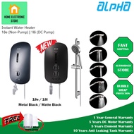 Alpha Smart 18e Non-Pump Water Heater | Alpha Smart 18i With Pump DC Pump Water Heater Pemanas Air Elektrik