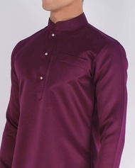 Baju Melayu Dark Purple by ADNAA