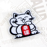 JDM สติกเกอร์ญี่ปุ่น D1 JDM Lucky Cat Lucky Cat รถสติกเกอร์รถจักรยานยนต์สติกเกอร์สะท้อนแสงการ์ตูน De