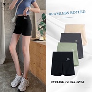 Joe Sir Women's Seamless Safety Shorts Ice Silk Invisible Underwear Anti-Peeking Boxer Shorts for Dr