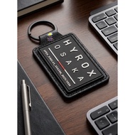 GANTUNGAN Hyrox Patch Keychain - Hyrox Patch Keyring
