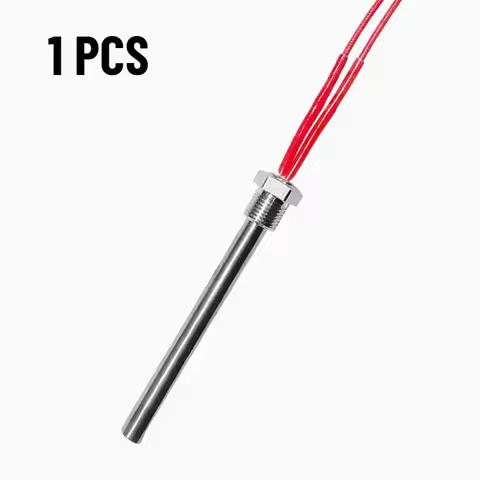 M14 Hot Rod Heating Element Replacement for 12V-72V Liquid Water Tank Threaded Single-hair Heat Pipe