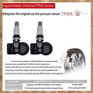 [K U Y G]  TS408 TS508 ITS600 MX Tire Pressure Sensor Monitor 2pcs Programmable TPMS 315MHZ+ 433MHz 