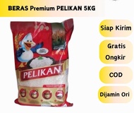 BERAS PELIKAN KEMASAN 5 KG DAN 3 KG READY BERAS PUNEL PELIKAN SINTANOLA ROJOLELE TAWON