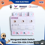 DB| Maxguard Switch Fuse 3 pole 3phase 63A 32A
