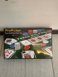 Ambassador ProPoker Poker Playset 200 poker chips with Felt Mat 桌上遊戲撲克牌 啤牌連籌碼桌布