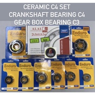 🔥LC135 4S / 5S / Y15ZR / Y125z / RXZ Y100 Y110 CERAMIC ENDURO SKF C4 C3 BEARING ENJIN ENGINE SET ALAI