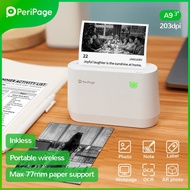 PeriPage A9 A9pro 3‘’ Portable Thermal Bluetooth Printer Wireless Printer Shipping label Printer kid