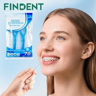 Floss Threaders 35/70 Count Threaders for flossing Dental Floss Threader for Braces Bridges Implants