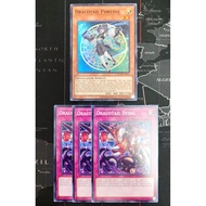 YUGIOH AE Asia English DOOD 1302 Dracotail New Support Cards Mini Set [SR Dracotail Phryxul & Sting]
