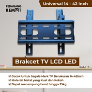 Braket Bracket Tv Led Lcd Android Smarttv Universal 14 - 42inch 17 19