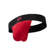 Jockmail Lace-Up Bondage Jockstrap Thong - Men's Femboy & Sissy Sexy Lingerie