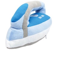 毛絨熨斗揚聲器 - 粉藍色