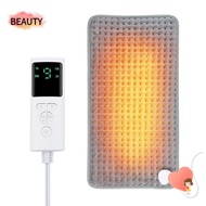 BEAUTY Electric Heated Blanket, Soft Plush 58*29CM Electric Blanket,  EU US UK Plug Grey Digital Con