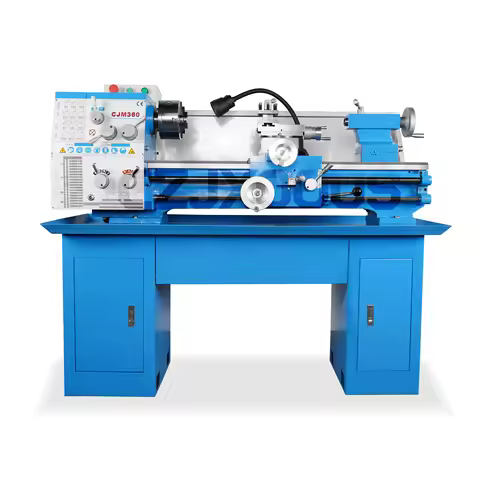 CJM360 Bench Lathe General Car Ordinary Small Lathe Industrial Household Machine Tool
