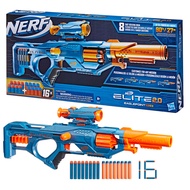 Nerf Elite 2.0 Eaglepoint RD-8 Blaster -- 8-Dart Drum, Detachable Scope and Barrel