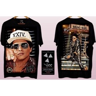 Hot Selling Printed Cotton T-Shirt BRUNO MARS 24K YEE by ROXX Rock Band S M L XL