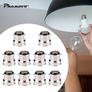 [Phenovo] 10x B22 Lamp Head, Bulb Base Lighting Accessories, Replacement Bulb Socket, Lamp Holder fo