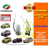 Original Perodua Myvi  Myvi Lagi Best Exora * Rear Bonnet Lock actuator Assy - 69350-BZ020