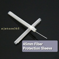 Fiber Optic Drop Cable IB Cable UG Fiber Protection Sleeve 45mm Single Steel (100 Pcs)