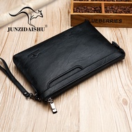 GANYI Store Casual Multi-functional Men's Soft Envelope Clutch Bag for Mobile Phone - Made in Malaysia