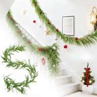 【S-NEW】Realistic Pine Garlands: 2x6ft Low-Maintenance Holiday Decor for Every Home