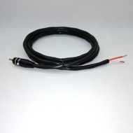 Canare 2S7F Speaker Cable Plus 1 RCA Jack Nakamichi 1.5 Meters