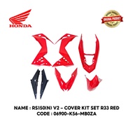 HONDA RS150 V2 Cover Kit Set R33 Red 06900-K56-MB0ZA