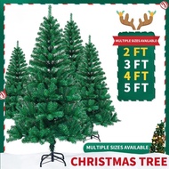 Metal Stand Christmas Tree 2FT/3FT/4FT/5FT Xmas Tree PVC Material Ecofriendly for Holiday Decoration
