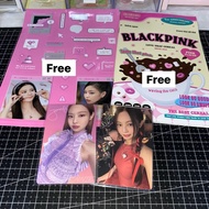Official Blackpink Jennie Born Pink Vinyl Red Braided Photocard BPTG