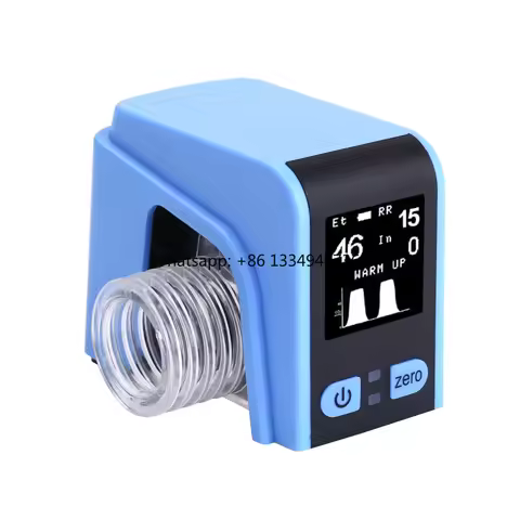 Veterinary Co2 supervise capnograph portable Mini Real time Vet Etco2 Capnographie Analyzer Capnogra