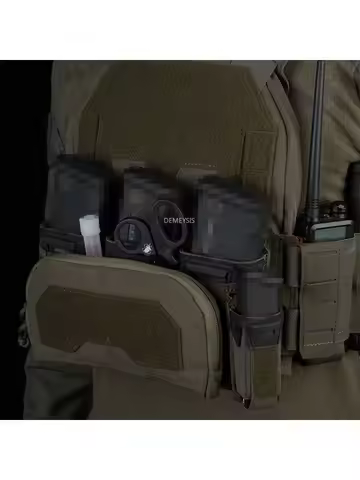 Hunting Vest Pouches 2nd Layer Admin Pouch Tactical Storage Bag Airsoft Vest Plate Carrier Accessory