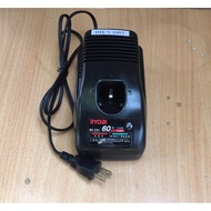 RYOBI 7,2V-1.4A Charger. Nickel Battery Charger. Electricity 100v. RYOBI charger from Japan