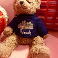 英國harrods小熊(10吋高）