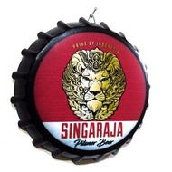 Hiasan dinding bentuk tutup botol SINGARAJA BEER