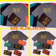 (READY STOCK) Women's T Shirt Sleeve 3/4 //Baju T Shirt Perempuan 3/4 Suku //Size XL - 4XL