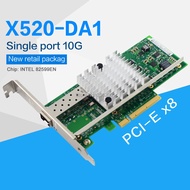 Intel X520-DA1 X520-DA2 10GBase PCI Express x8  82599 EN Chip Single Port Ethernet Network Adapter E