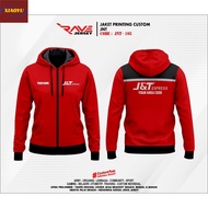J&t Express Zip Hoodie