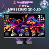 MSI MPG 322URX QD-OLED 32" UHD 4K OLED 240Hz 0.03ms Gaming Monitor