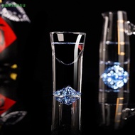 [SGA] Transparent Glass Liquor Cup Set Chinese Liquor Glass Cup With Graduated Line Spirit Glass Cup