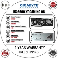 Used Gigabyte RX 6600 XT GAMING OC 8G Gaming Graphics Card, Desktop GPU, 1-Year Store Warranty