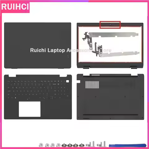 For Latitude 3420 E3420 P144G New Laptop LCD Back Cover Front Bezel Palmrest Bottom Case Hinges 03NV