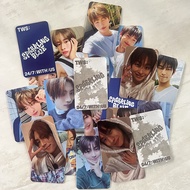 6pcs TWS WEVERSE  Lomo Cards Sparkling Blue Album SHOP LUCKY Photocard SHINYU DOHOON YOUNGJAE HANJIN
