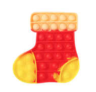 六本木 - (聖誕襪) 聖誕系列 Pop It Fidget 擠壓式指尖感官減壓玩具