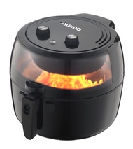 Nồi chiên không dầu RAPIDO RAF-12D dung tích 12 lít Điều khiển điện tử chiên thức ăn không cần lật B