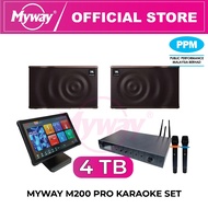 Myway M200 Professional Karaoke Set with JBL MK Series Speaker