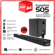 Vinnfier VF Hyperbar 505 M BTRW 2024  Wireless Soundbar Wireless Subwoofer Karaoke System Built In M