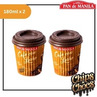 Pan de Manila Café Crema 180ml x2 – In a Cup | Smooth Creamy Coffee Latte to Drink