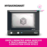 Mybakingmart | Unox LINEMICRO™ MANUAL Electric 4 (460x330)/ ANNA Manual Electric Oven