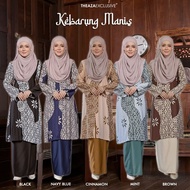 Sweet LABOR IN THE DOBBY SILK BATIK PATTERN by Theaza